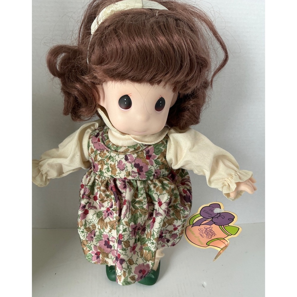 Precious Moments Vintage 1995 Garden of Friends 1st Edition Doll Floral 13" NWT